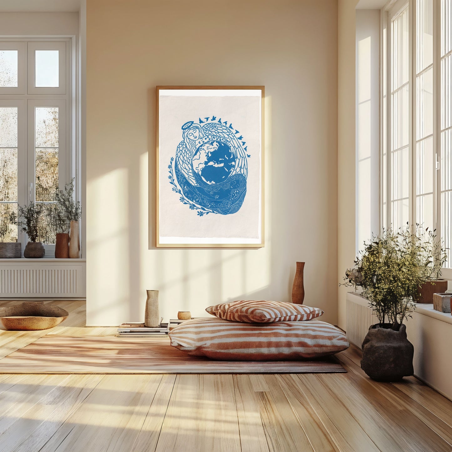 Be the Light- blauw A2- 33% naar Plant een olijfboom