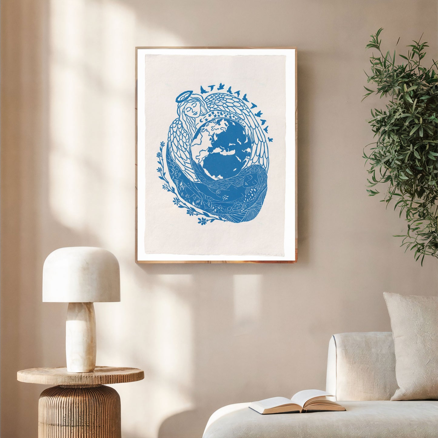 Be the Light- blauw A2- 33% naar Plant een olijfboom