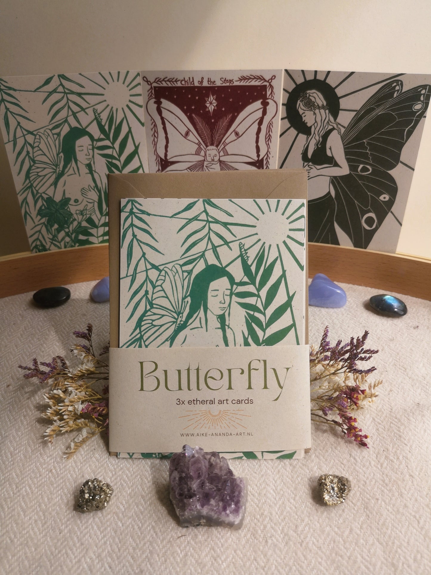 Etherische kaarten Amsterdam Zutphen Arnhem Gelderland Apeldoorn Deventer Utrecht Drenthe Zwolle Nijmegen Zeist Aike Ananda Art