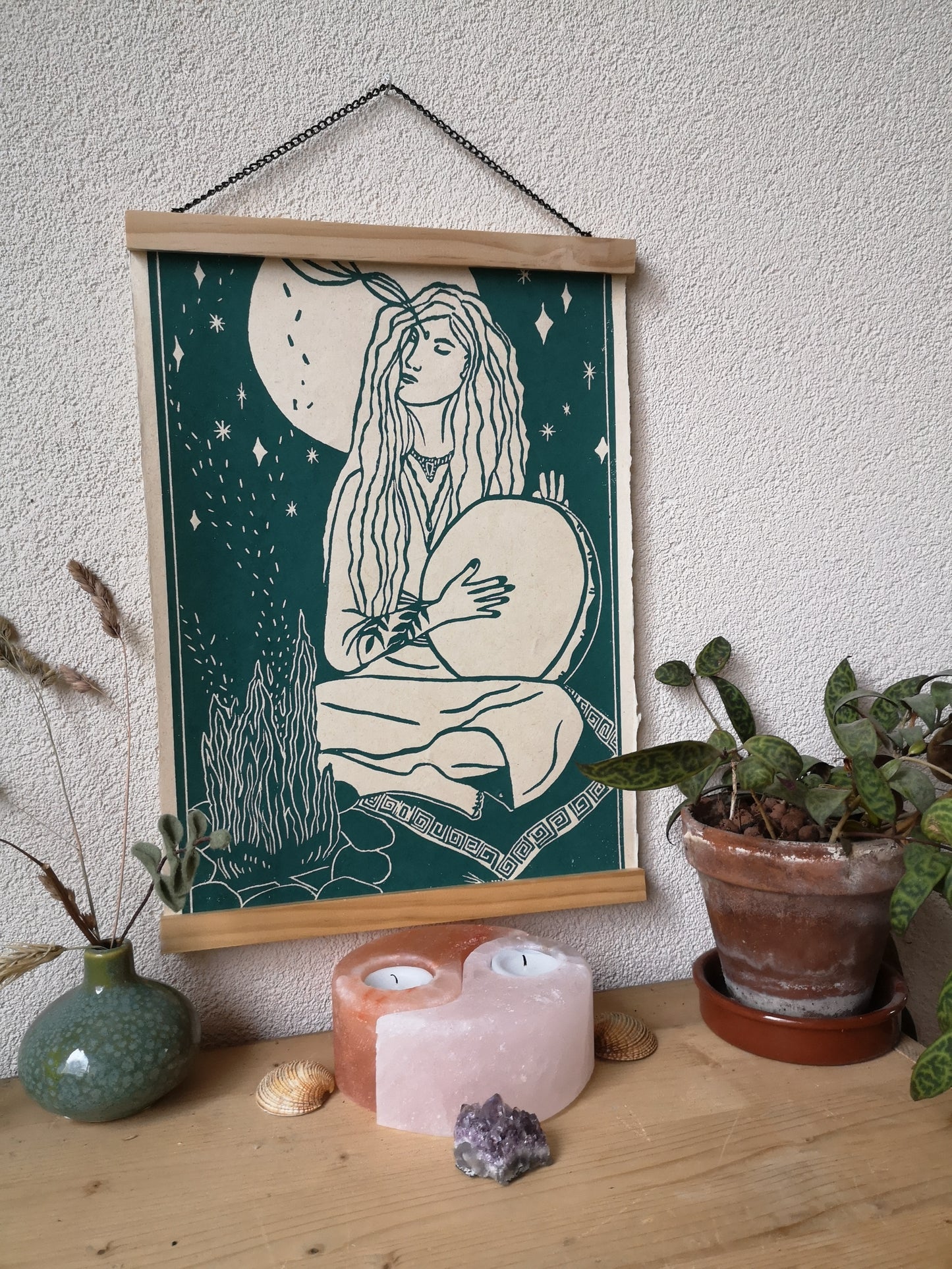 With all my heart- Groen A3