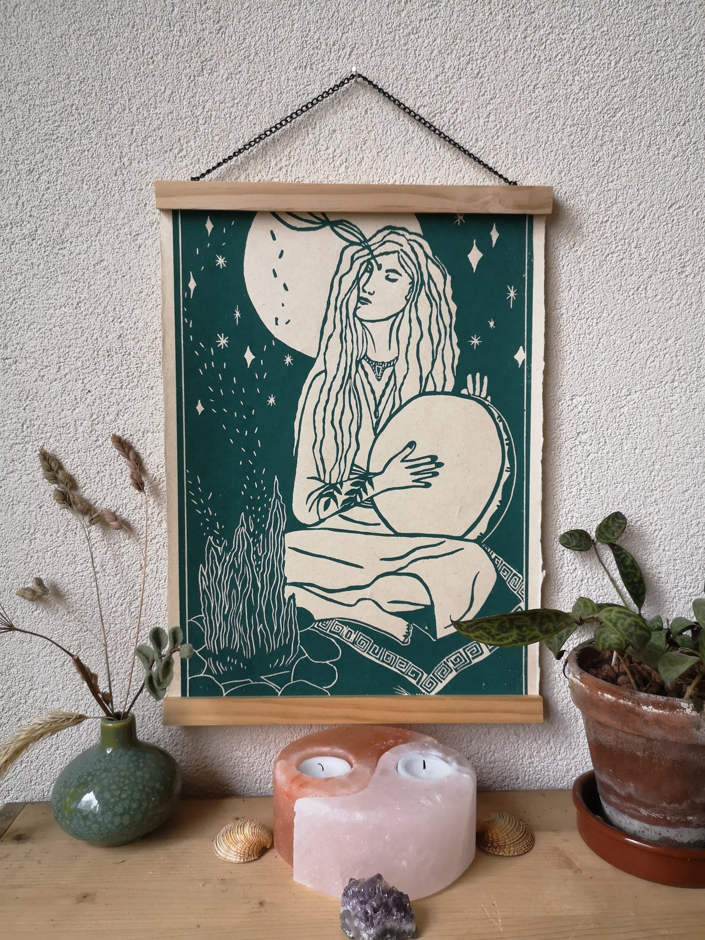 With all my heart- Groen A3