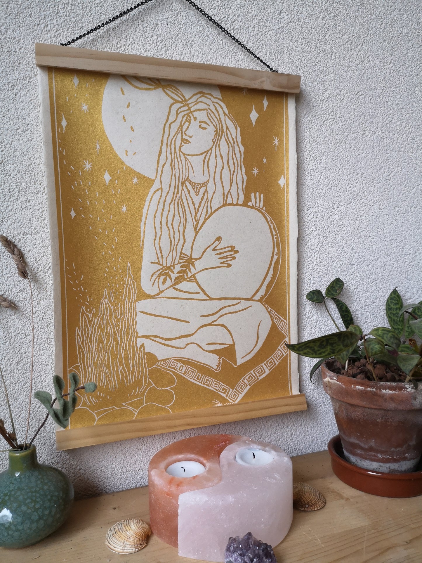 With all my heart- Goud A3