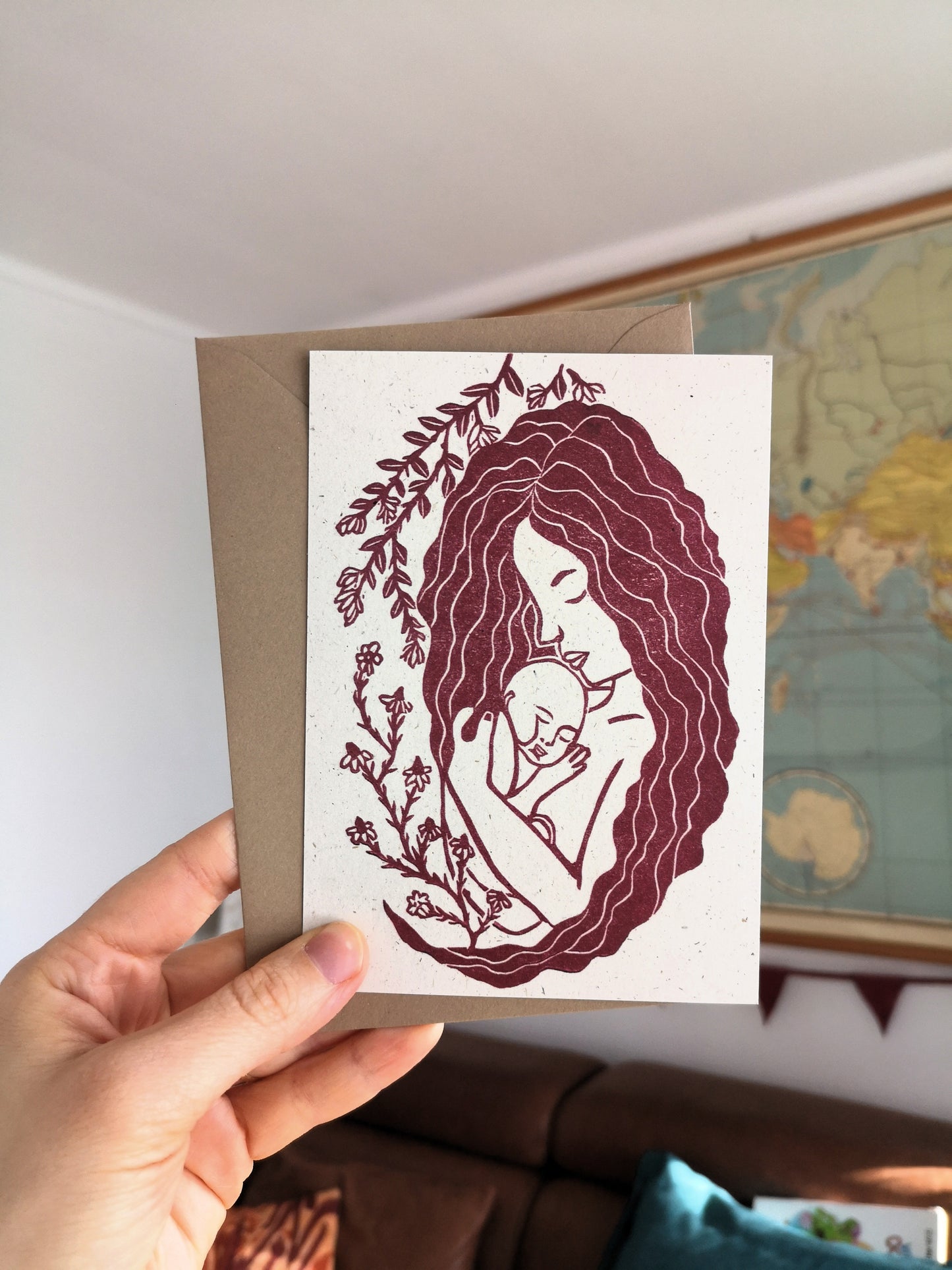 Moederliefde- card