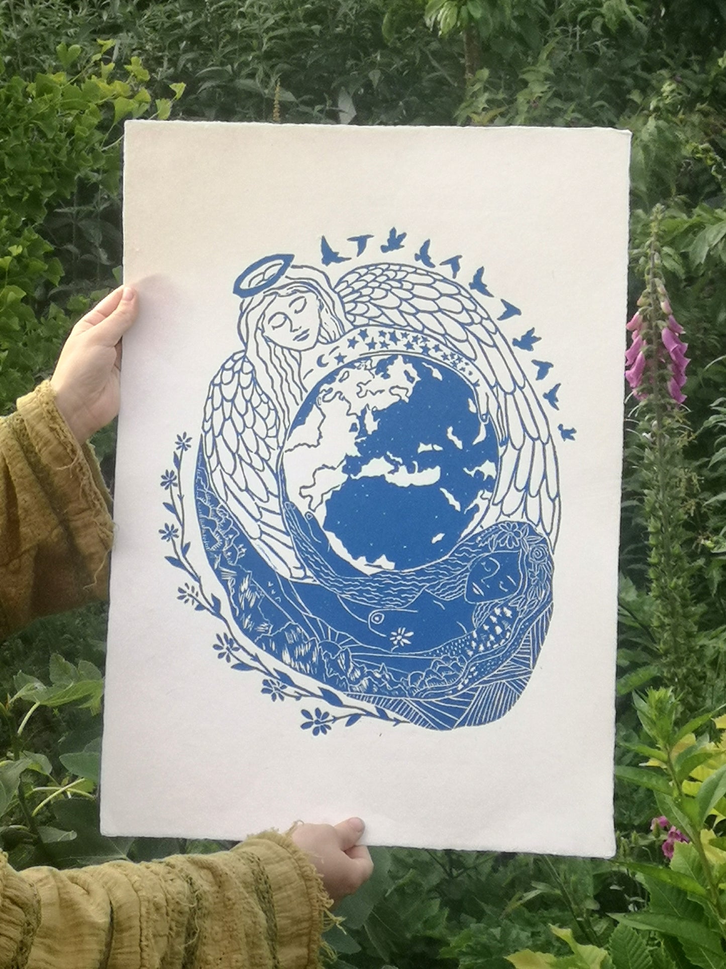 Be the Light- blauw A2- 33% naar Plant een olijfboom