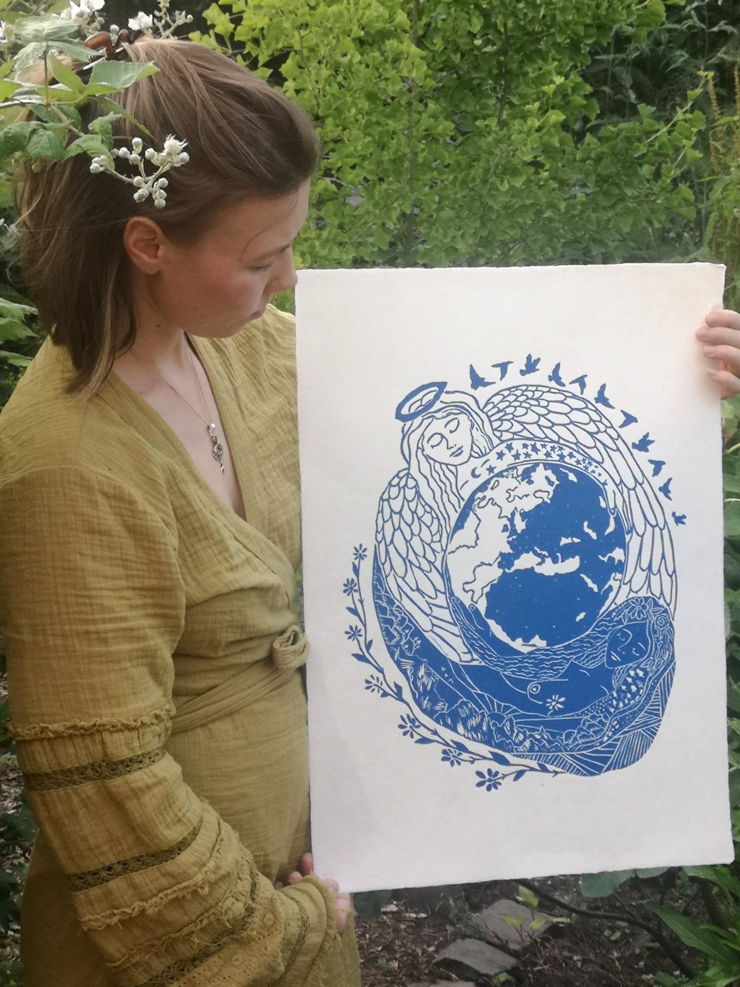 Be the Light- blauw A2