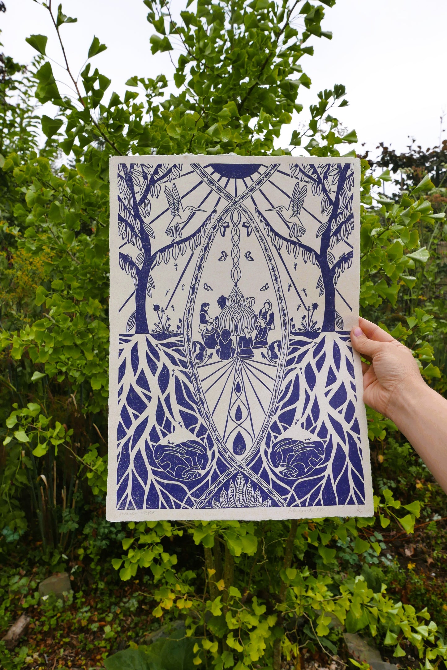 Vrouwen Vortex- lavendel blauw