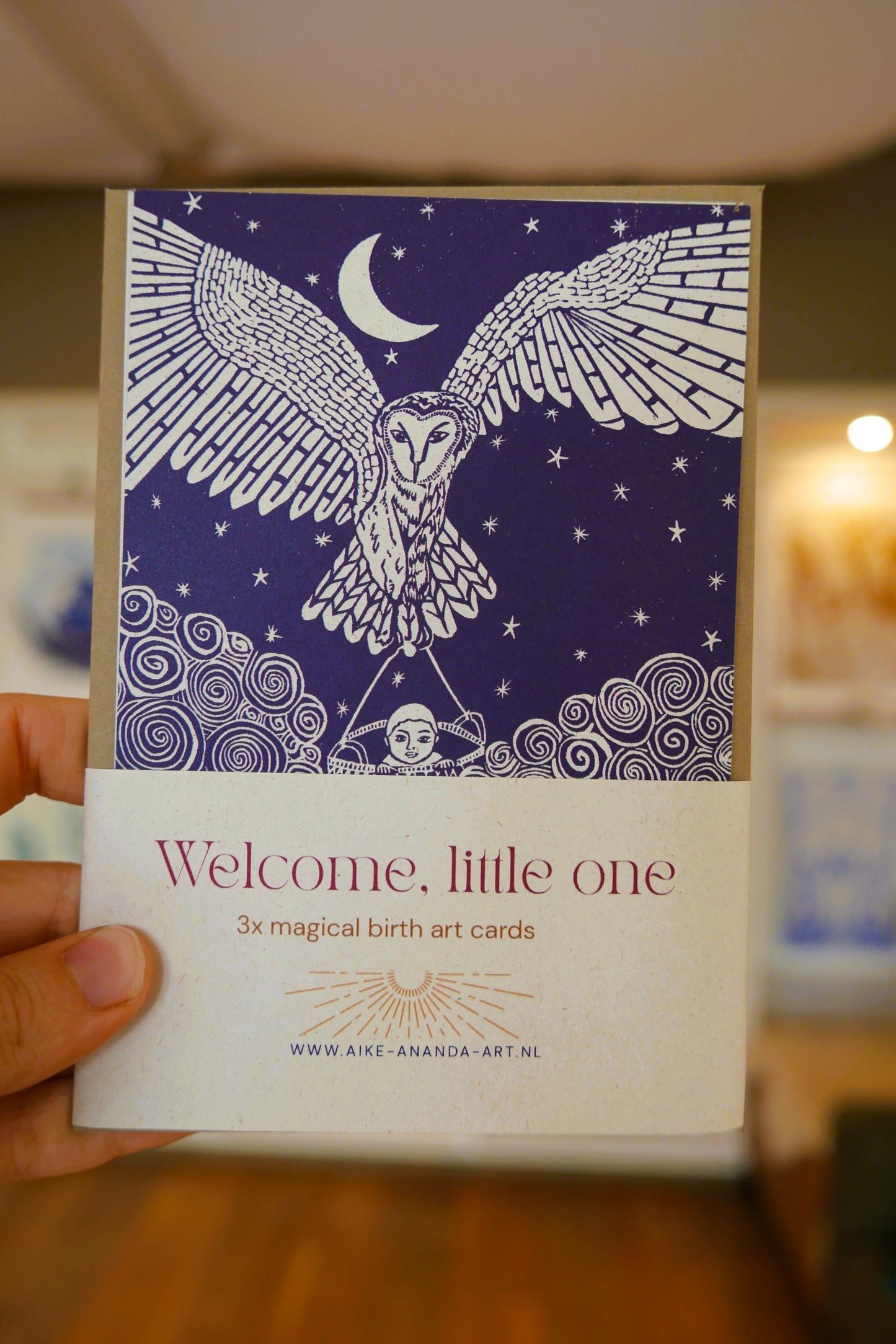 Welcome little one- card pack