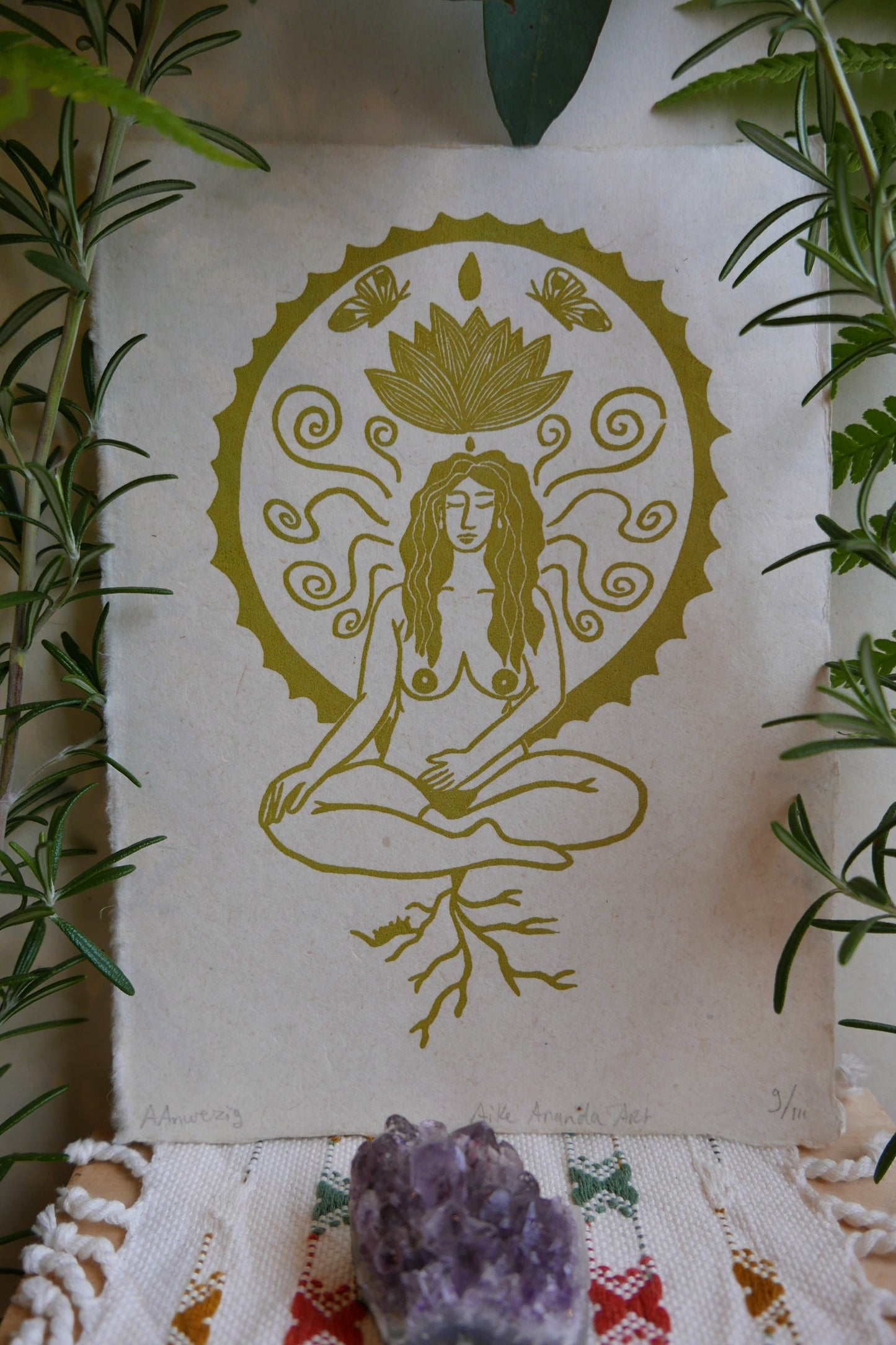 Aanwezig A5- mosgroen