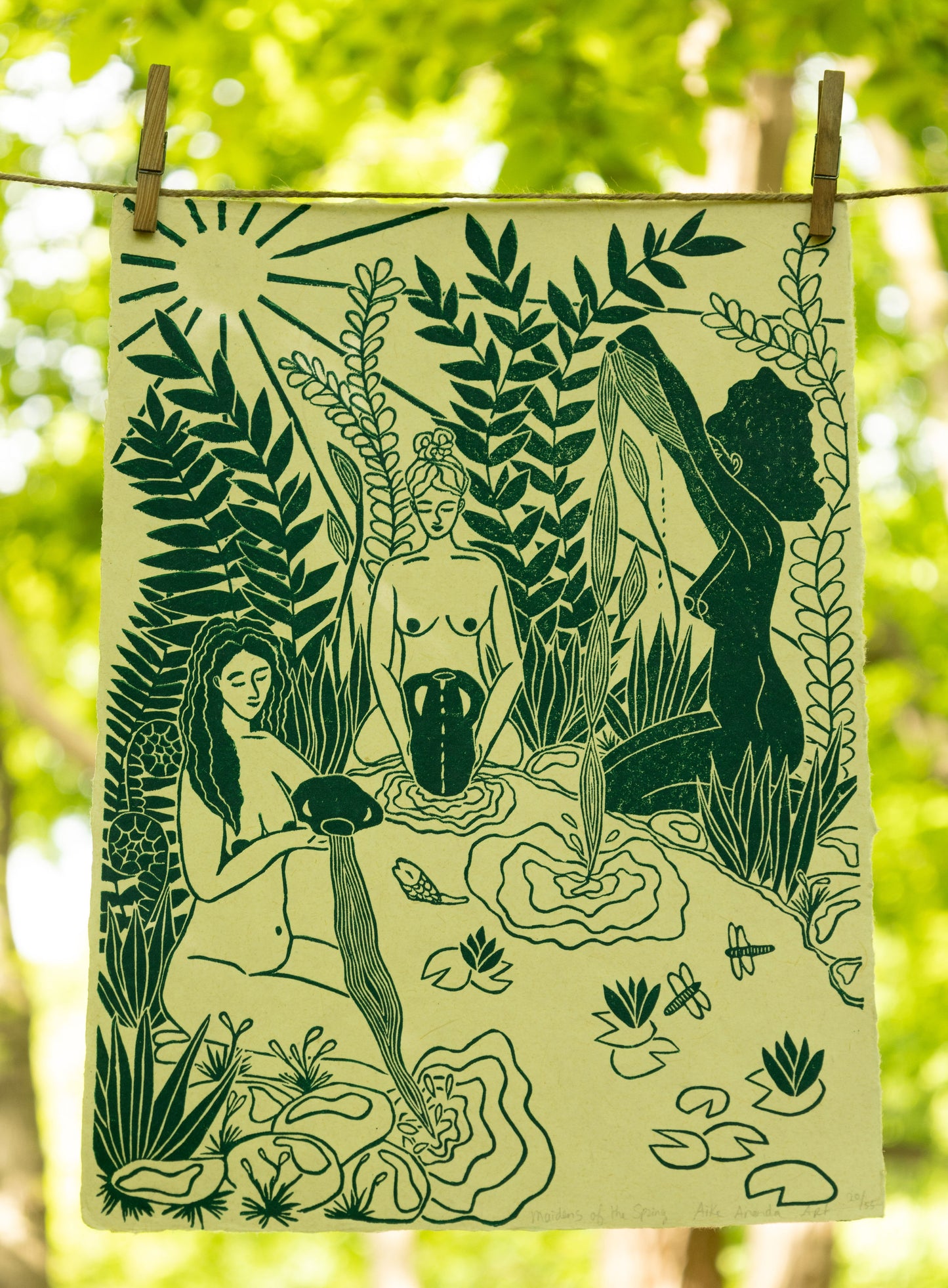 Vrouwencirkel print Amsterdam Rotterdam Den Haag Delft Utrecht Zeist Amersfoort Apeldoorn Deventer Zutphen Arnhem Nijmegen Zwolle Groningen Drenthe- Aike Ananda Art