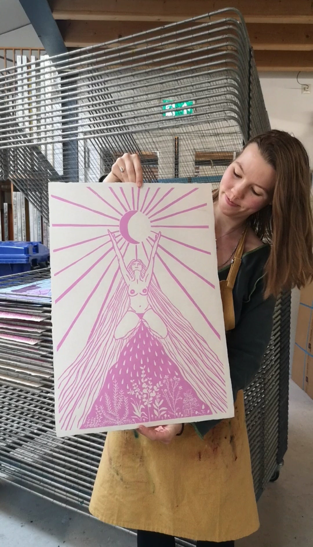 Womb Wisdom print- Amsterdam Utrecht Zeist Amersfoort Rotterdam Den Haag Gouda Arnhem Nijmegen Zutphen Zwolle Breda Deventer- Aike Ananda Art