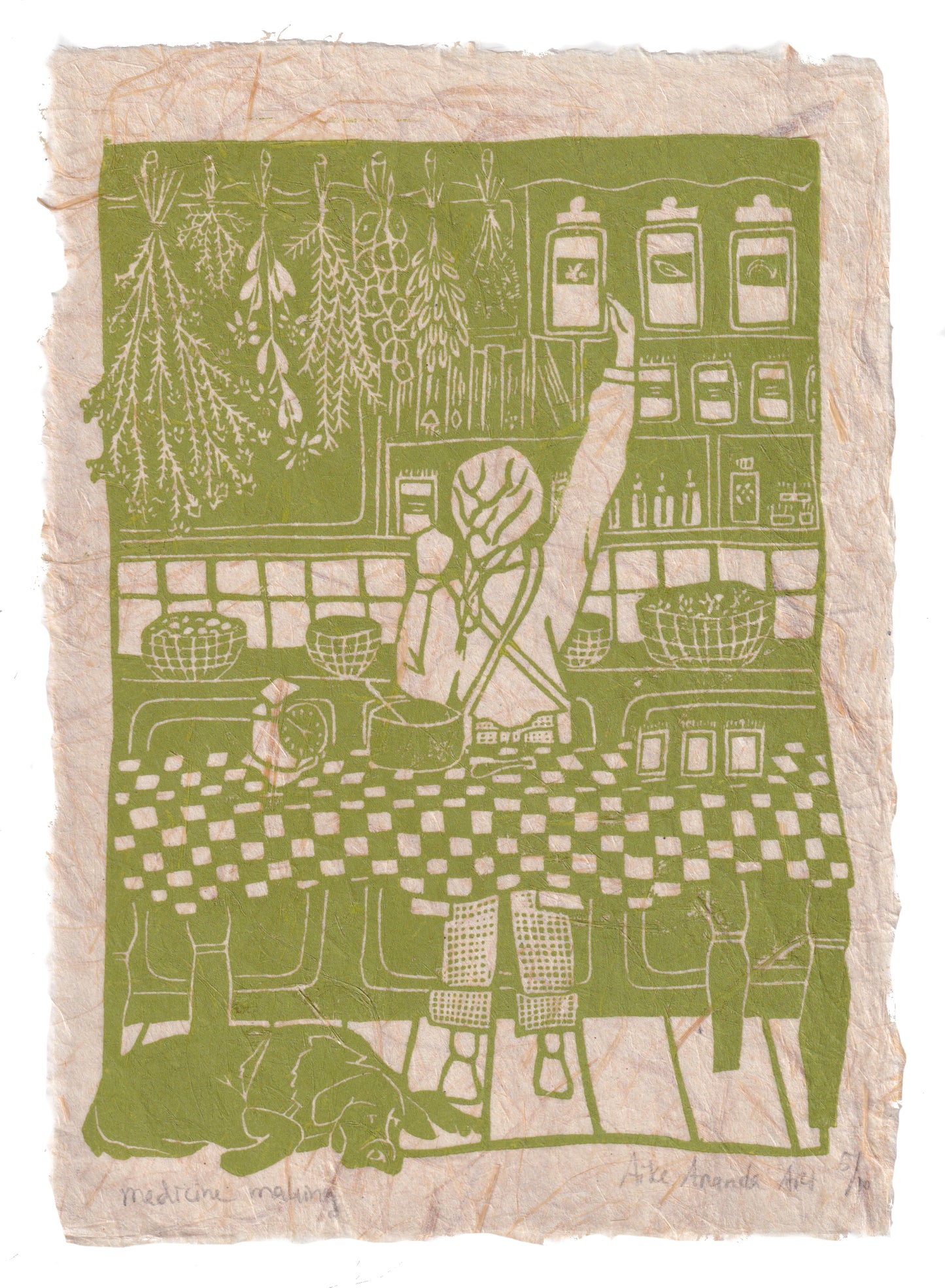 Medicine making- Groen