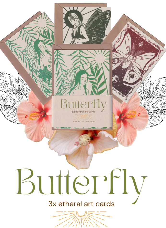 Butterfly card pack