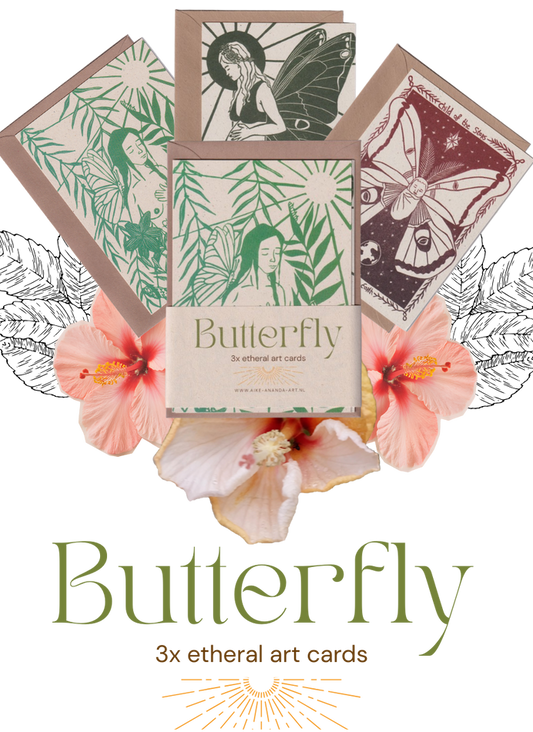 Butterfly card pack