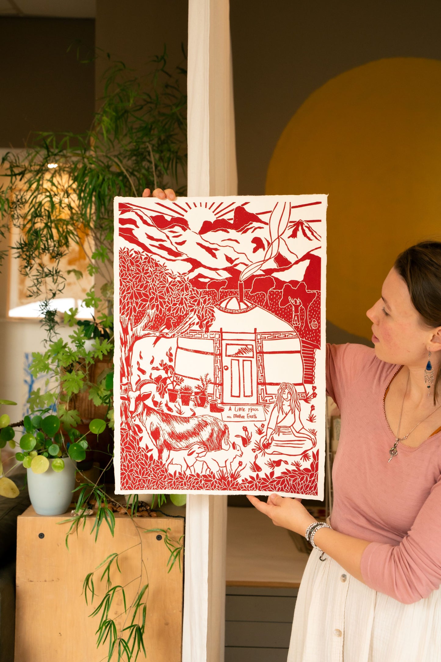 A little place on mother earth- Rood A2