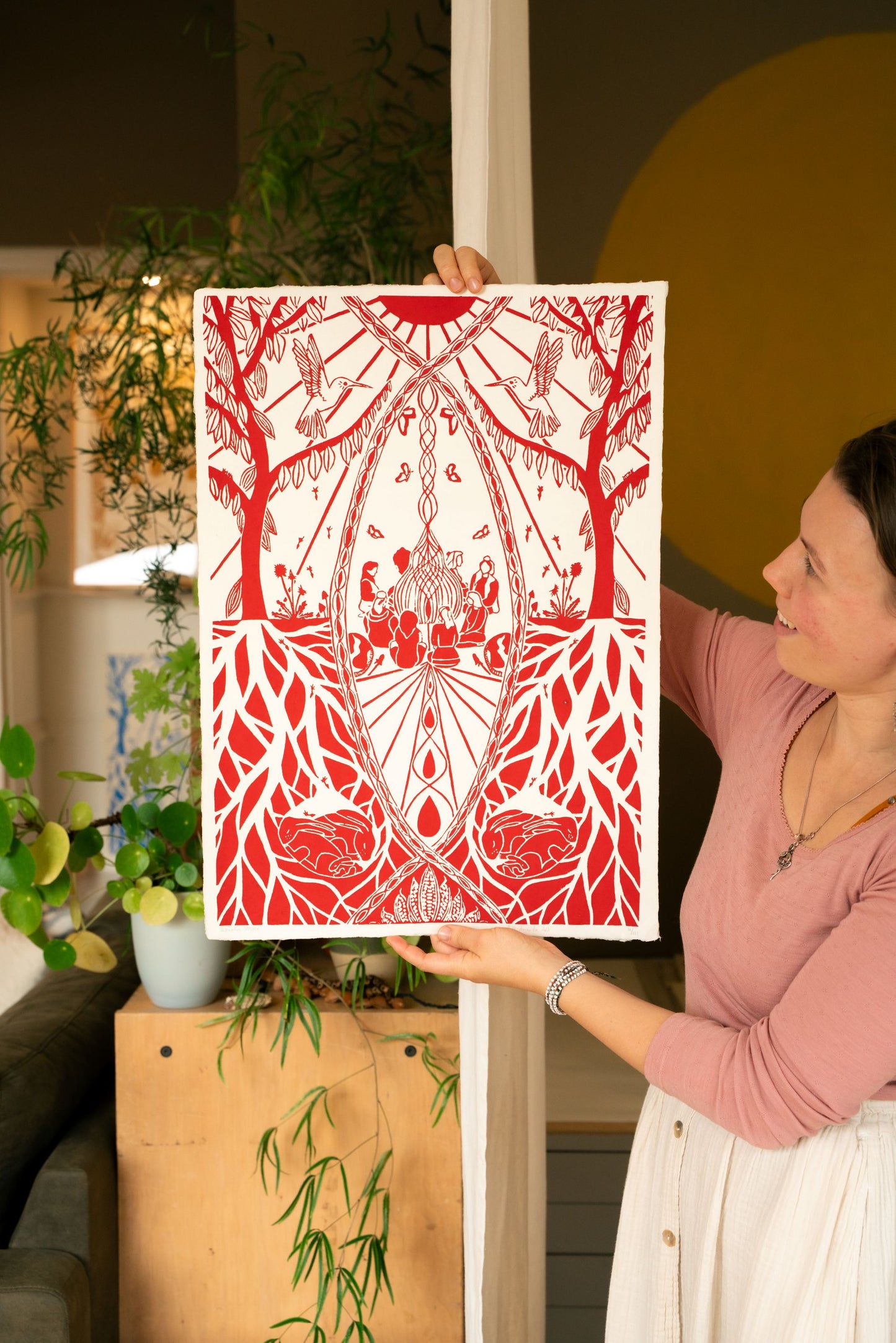 Vrouwen Vortex- Rood A2