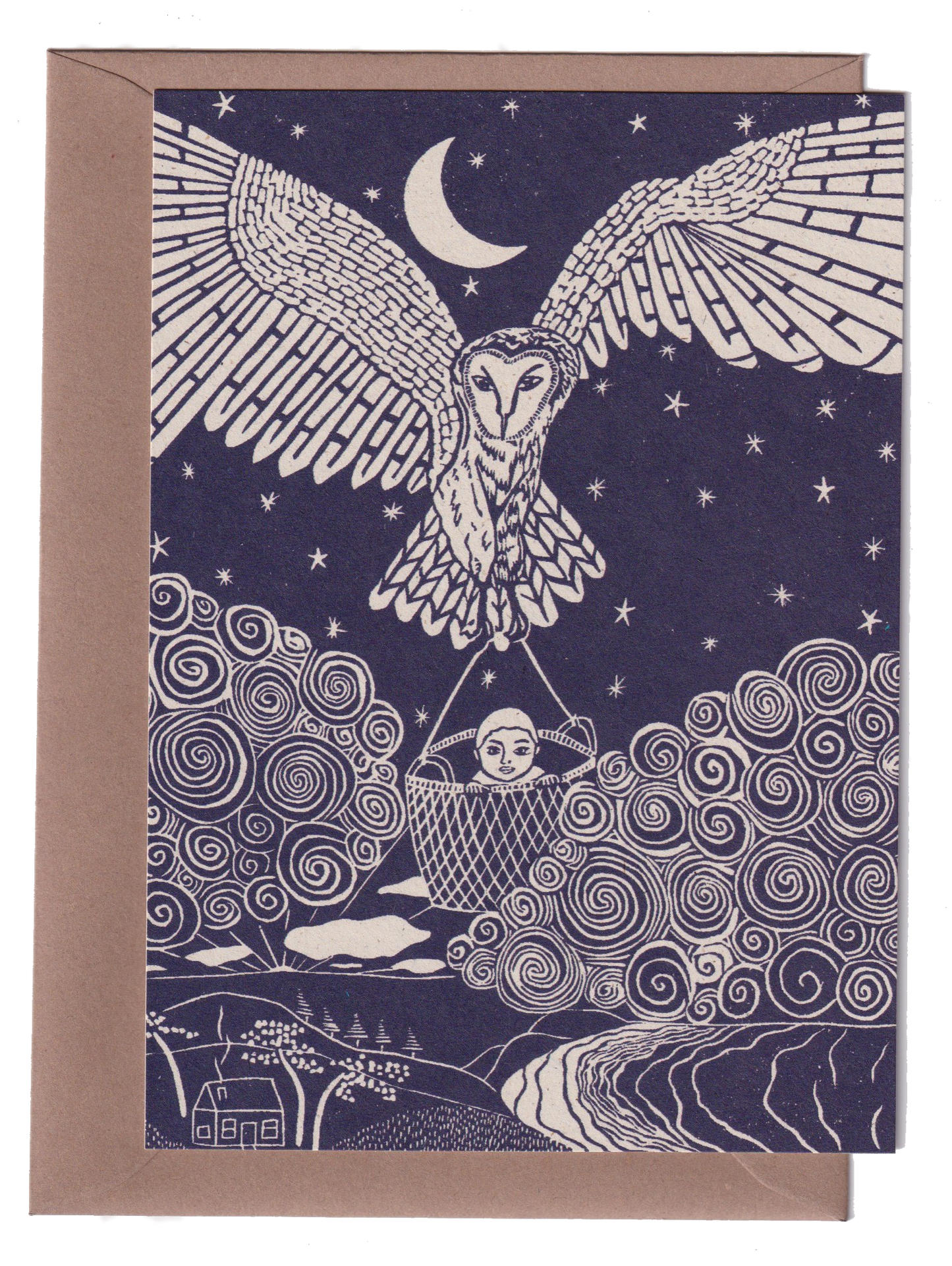 Delivery by night- card