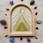 Womb Wisdom- met lijstje- groen