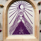 Womb Wisdom, feminine print, vrouwenprint, vrouwen kunst, menstruation art, cyclus kunst, moontime art. Divine feminine art.