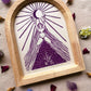 Womb Wisdom, feminine print, vrouwenprint, vrouwen kunst, menstruation art, cyclus kunst, moontime art. Divine feminine art.