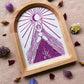 Womb Wisdom- met lijstje- roze