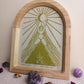 Womb Wisdom- met lijstje- groen