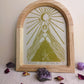 Womb Wisdom- met lijstje- groen