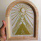 Womb Wisdom- met lijstje- groen