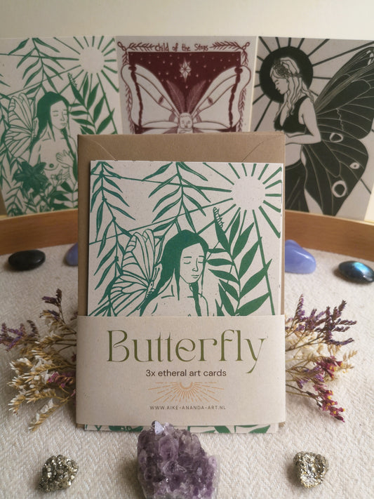 Butterfly kaartenset
