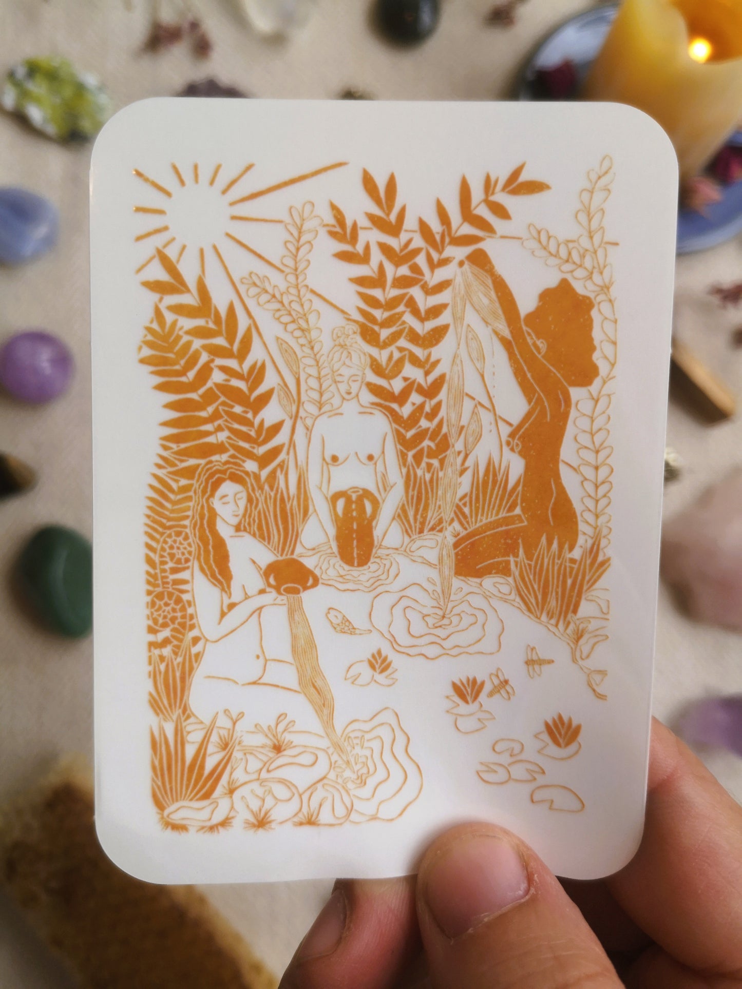 Maidens of the Spring sticker