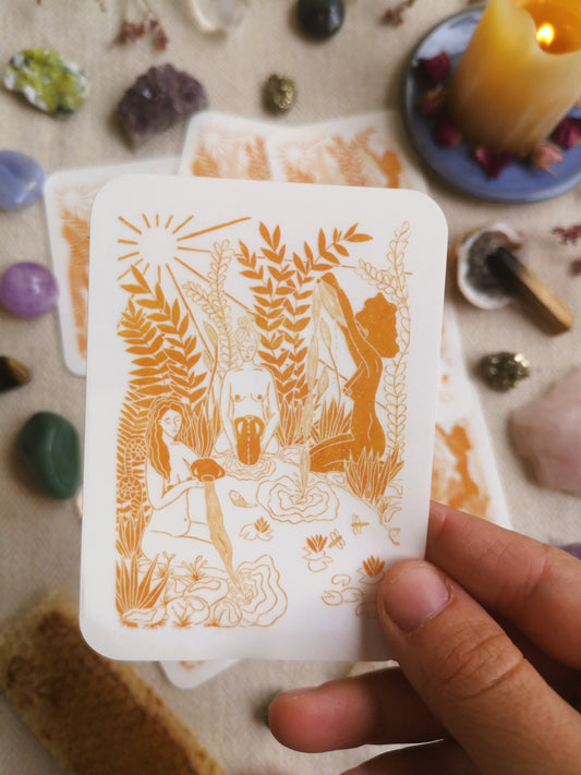 Maidens of the Spring sticker