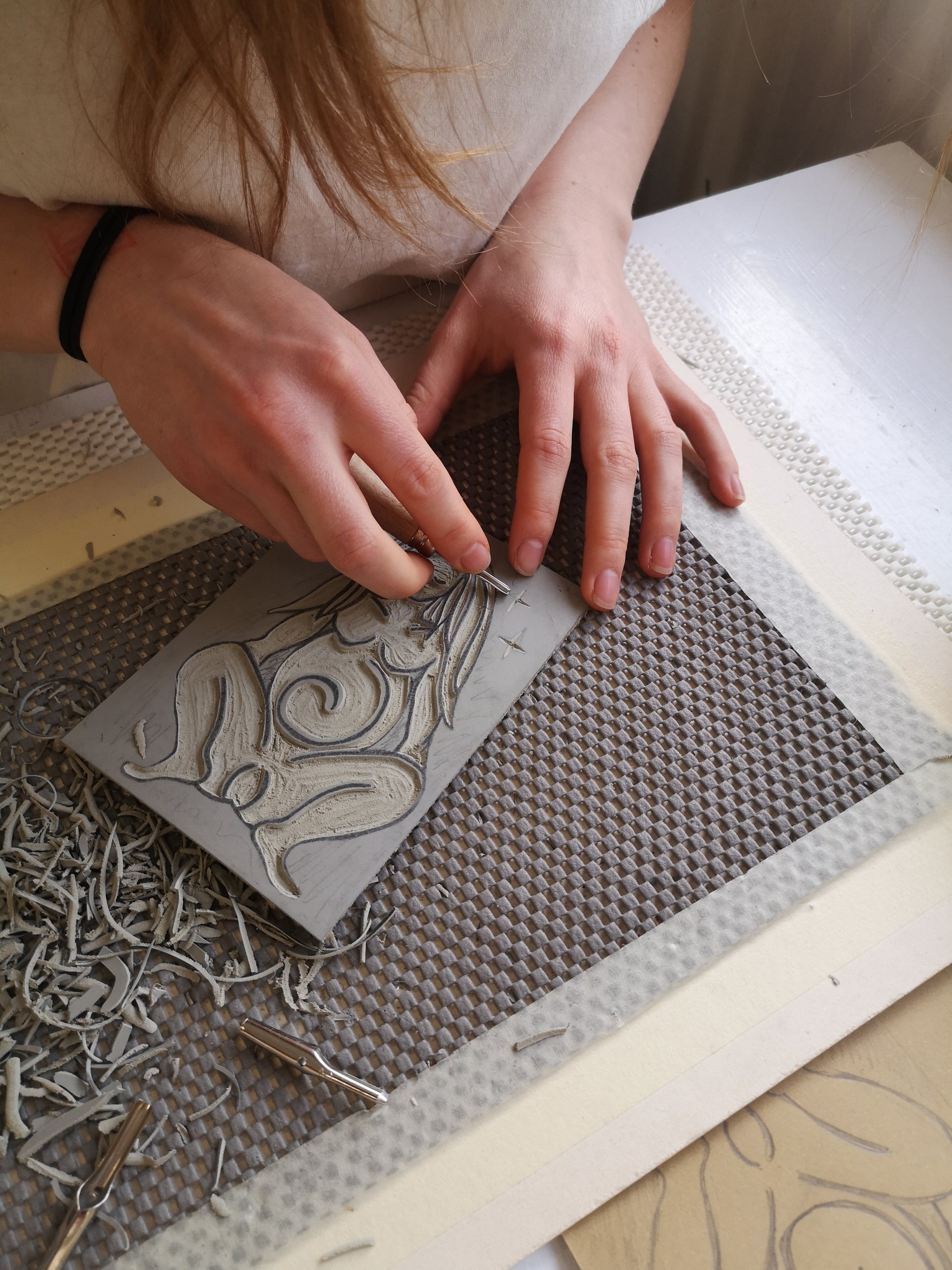 Linosnede workshop Zutphen Arnhem Gelderland Apeldoorn Deventer Utrecht Drenthe Zwolle Nijmegen Zeist Amsterdam Rotterdam Den Haag Groningen Breda Aike Ananda Art