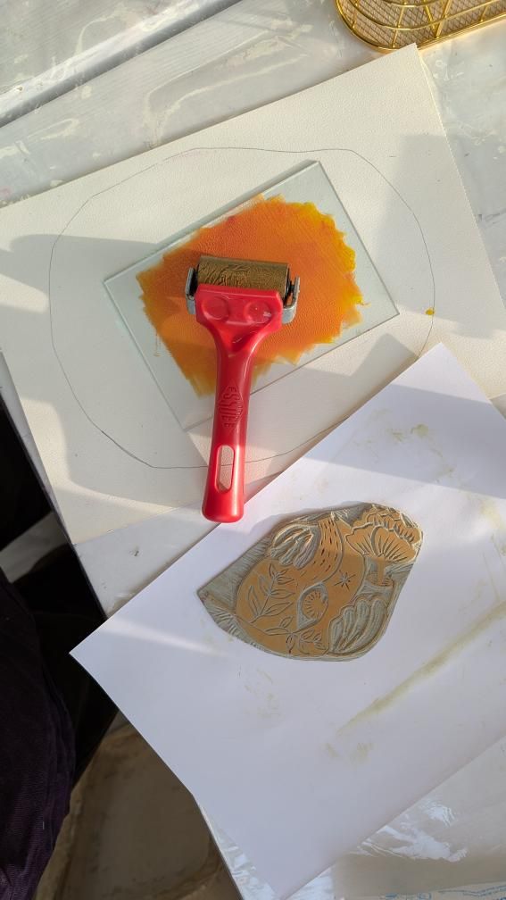 Linosnede workshop Zutphen Arnhem Gelderland Apeldoorn Deventer Utrecht Drenthe Zwolle Nijmegen Zeist Amsterdam Rotterdam Den Haag Groningen Breda Aike Ananda Art