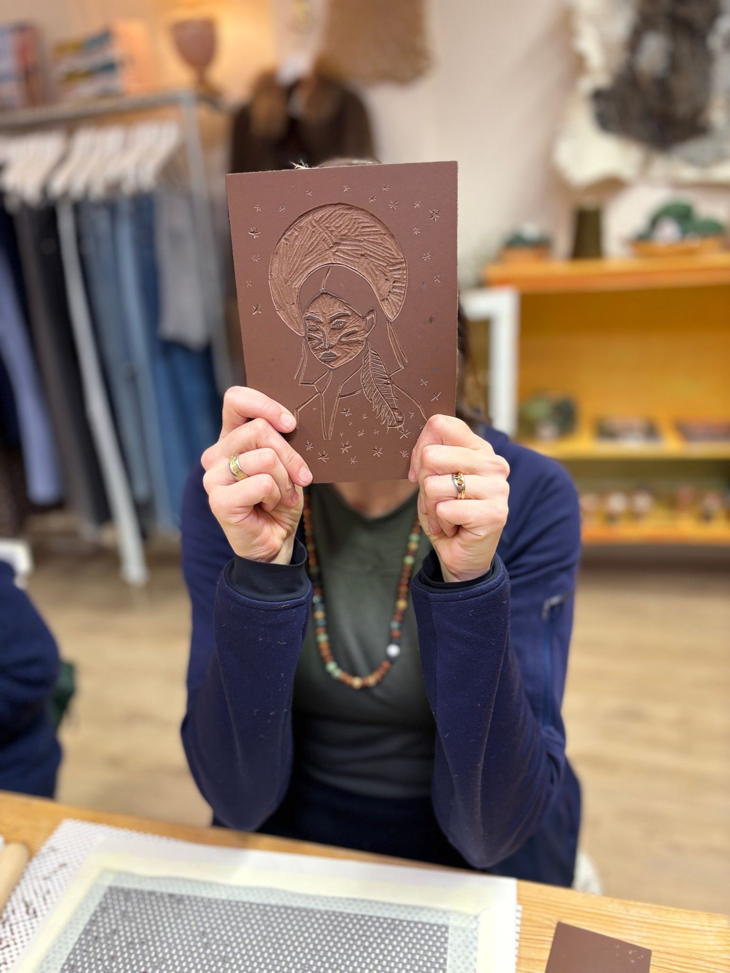 Linosnede workshop Zutphen Arnhem Gelderland Apeldoorn Deventer Utrecht Drenthe Zwolle Nijmegen Zeist Amsterdam Rotterdam Den Haag Groningen Breda Aike Ananda Art