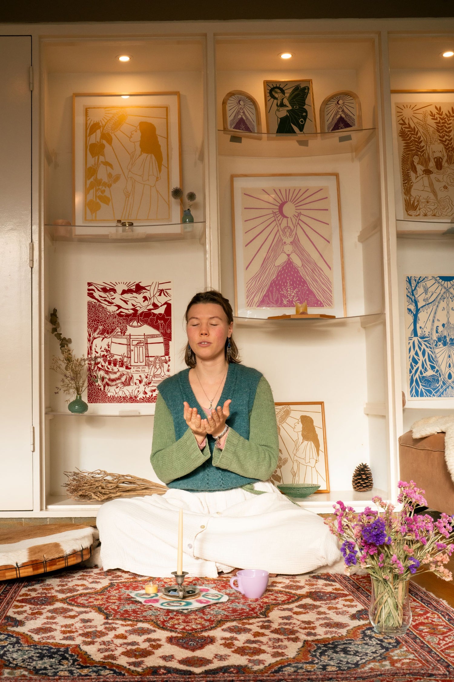 Linosnede workshop Zutphen Arnhem Gelderland Apeldoorn Deventer Utrecht Drenthe Zwolle Nijmegen Zeist Amsterdam Rotterdam Den Haag Groningen Breda Aike Ananda Art