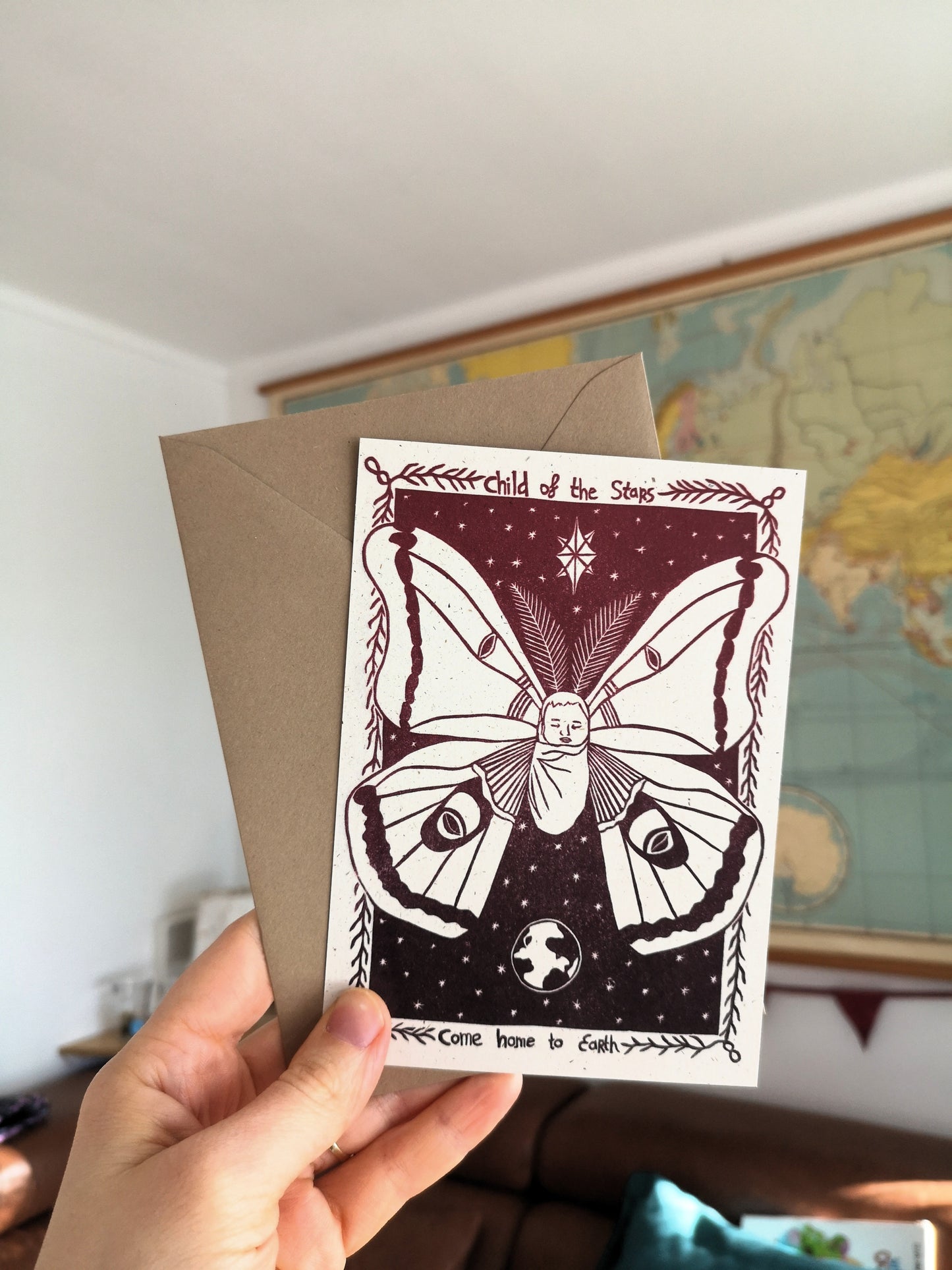 Magisch geboortekaartje- Amsterdam Zutphen Rotterdam Den Haag Delft Utrecht Amersfoort Hilversum Bergen Zeist Doorn Driebergen Nijmegen Arnhem Apeldoorn- Aike Ananda Art