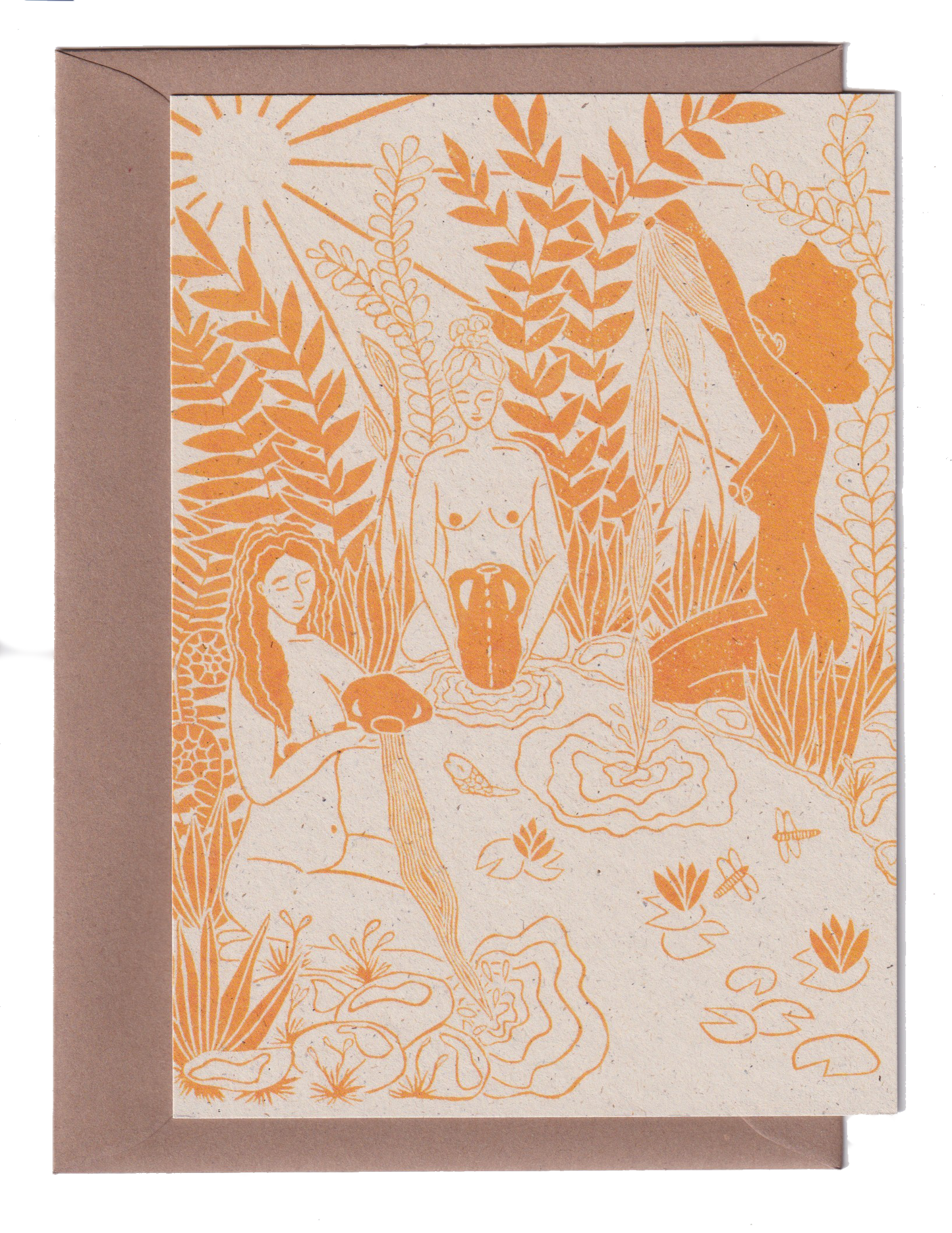 Maidens of the Spring- card