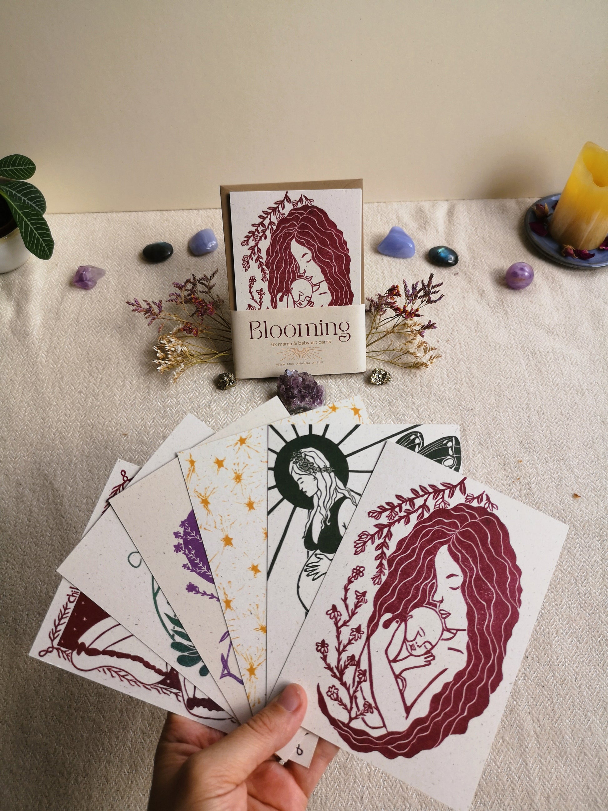 Mama & baby kaarten_Rotterdam_Den_Haag_Amsterdam_Zutphen_Arnhem_Gelderland_Apeldoorn_Deventer Drenthe_Zwolle_Nijmegen_Zeist_Aike_Ananda_Art