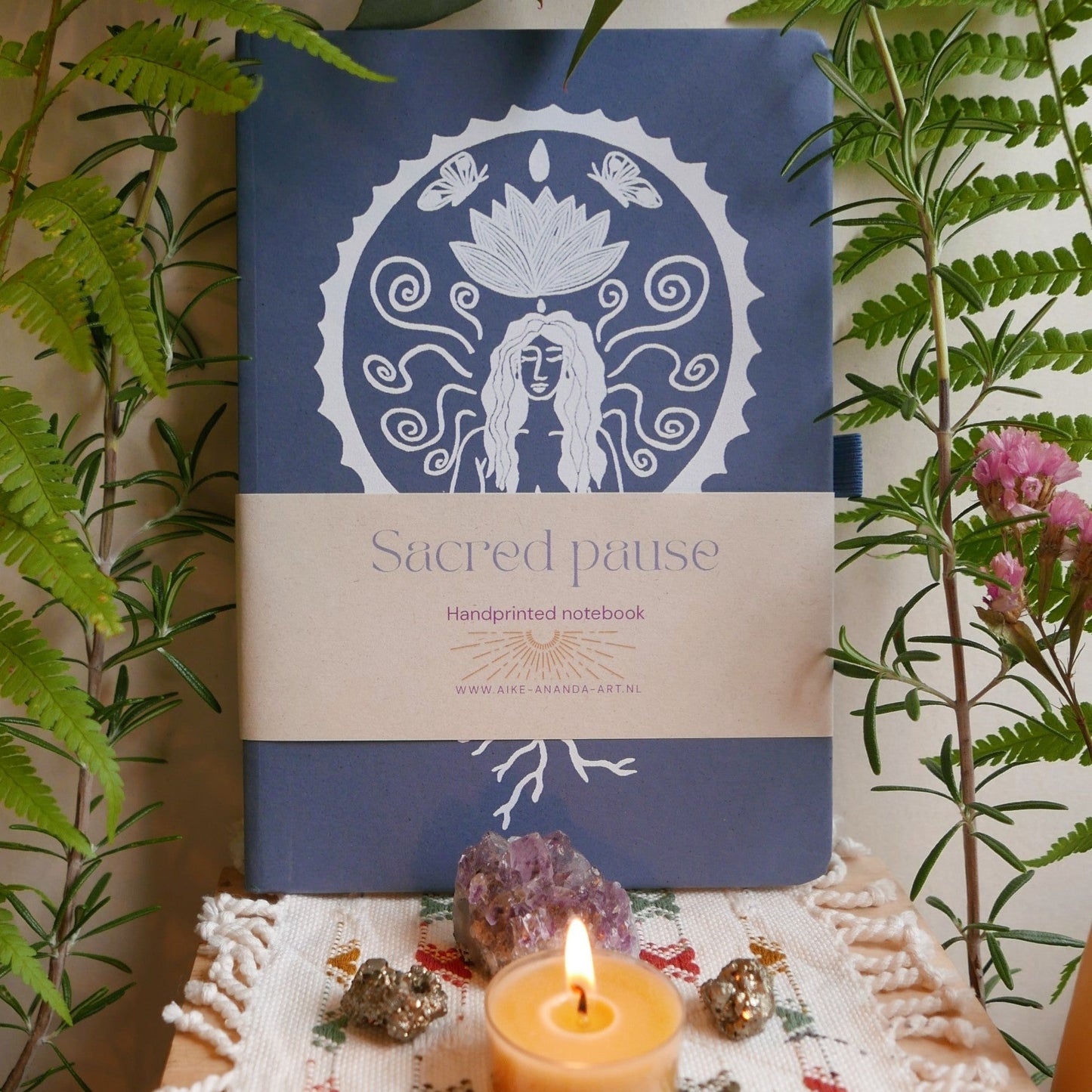 Meditatie notitieboekje Amsterdam Rotterdam Den Haag Delft Utrecht Zeist Amersfoort Apeldoorn Deventer Zutphen Arnhem Nijmegen Zwolle Doorn Hilversum Groningen Drenthe- Aike Ananda Art