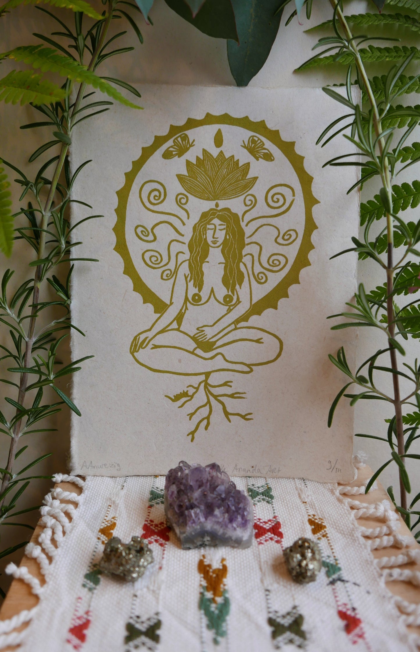 Meditatie print Amsterdam Rotterdam Den Haag Delft Utrecht Zeist Amersfoort Apeldoorn Deventer Zutphen Arnhem Nijmegen Zwolle Groningen Drenthe- Aike Ananda Art