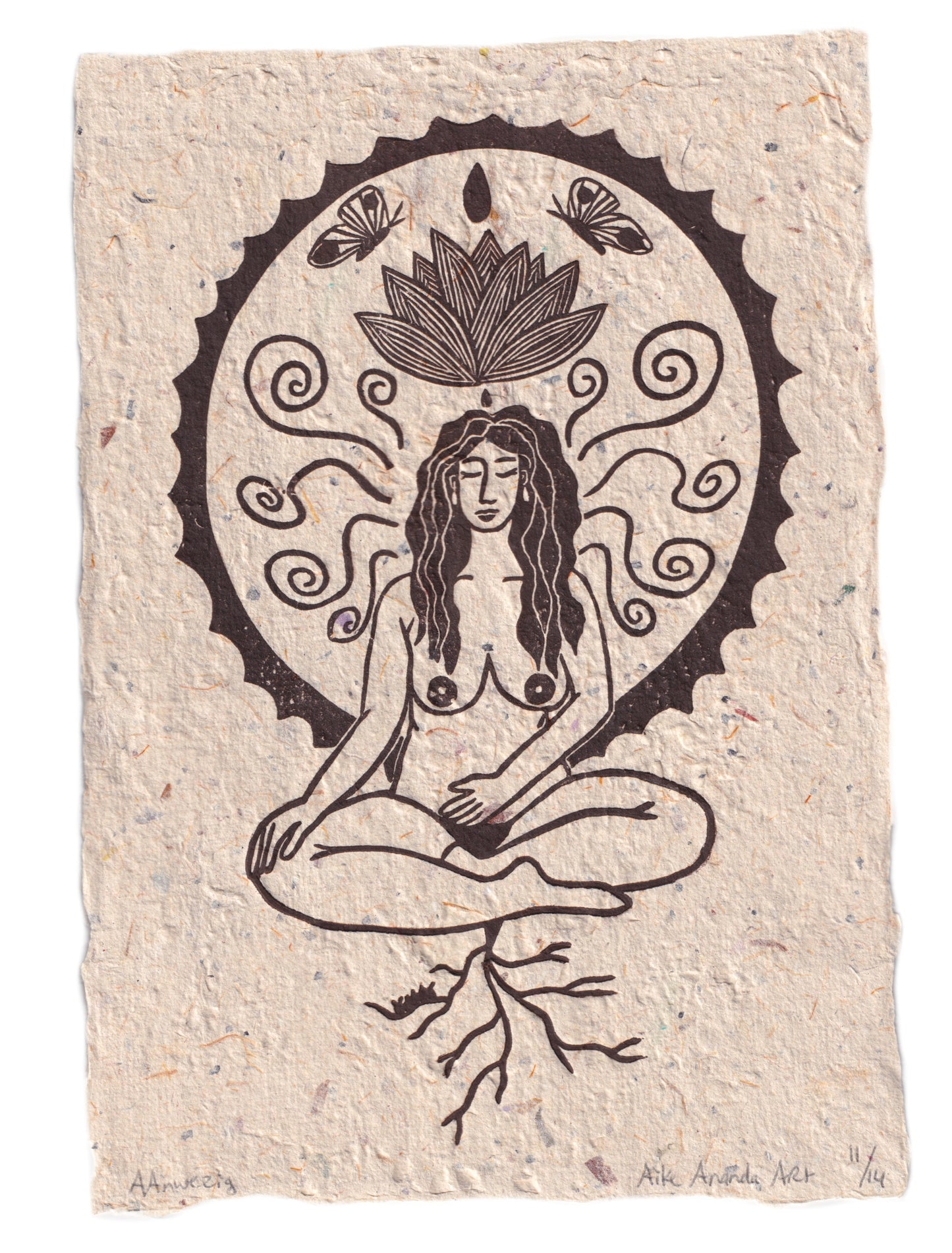 Meditatie print Amsterdam Rotterdam Den Haag Delft Utrecht Zeist Amersfoort Apeldoorn Deventer Zutphen Arnhem Nijmegen Zwolle Groningen Drenthe- Aike Ananda Art