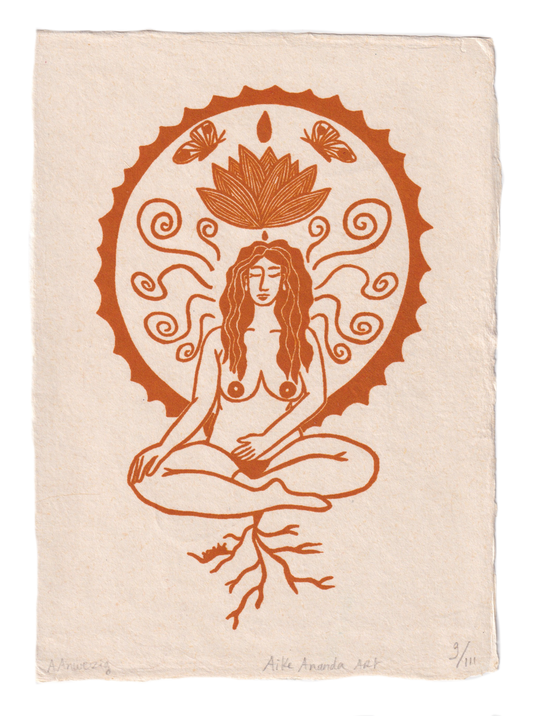 Meditatie print Amsterdam Rotterdam Den Haag Delft Utrecht Zeist Amersfoort Apeldoorn Deventer Zutphen Arnhem Nijmegen Zwolle Groningen Drenthe- Aike Ananda Art