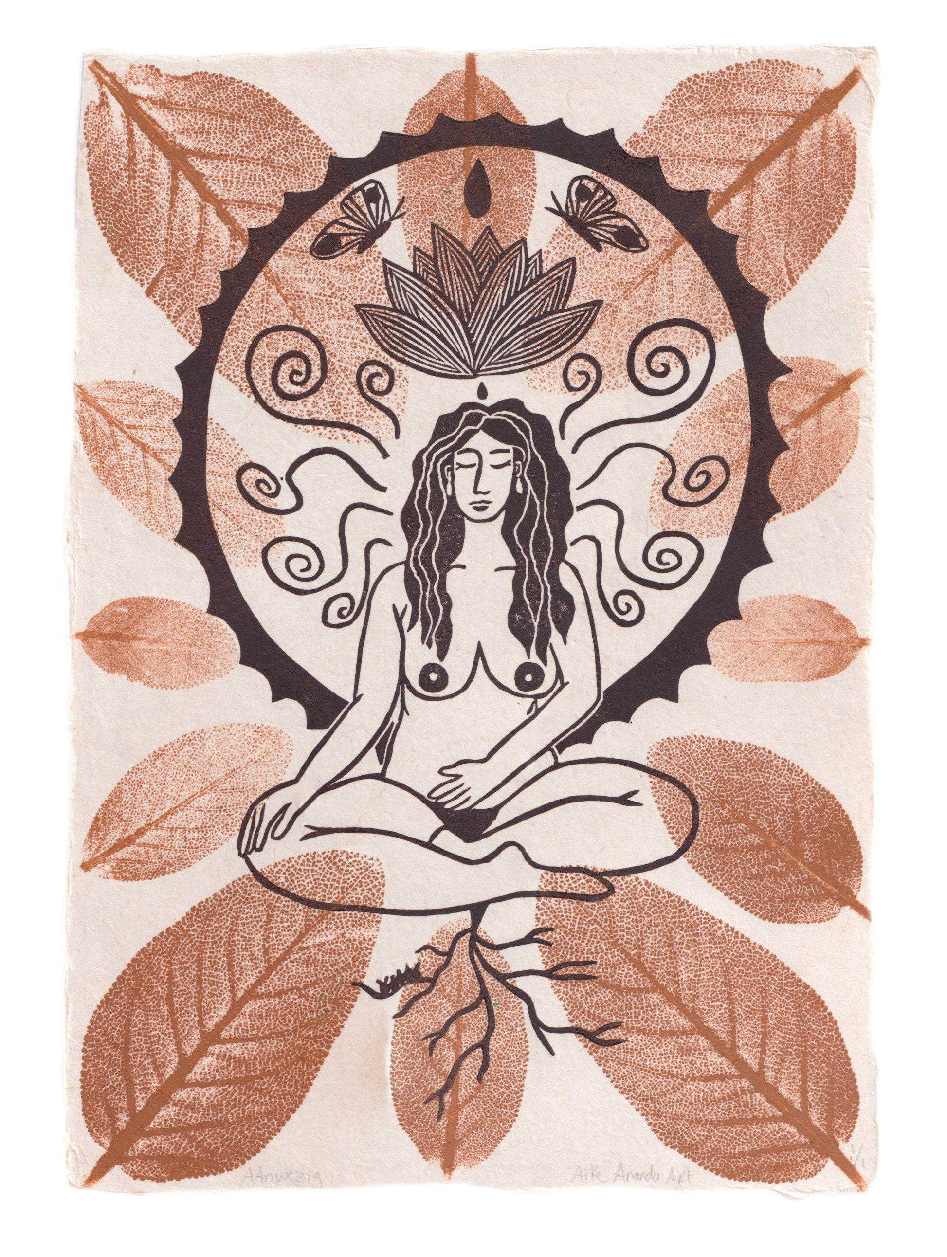 Meditatie print Amsterdam Rotterdam Den Haag Delft Utrecht Zeist Amersfoort Apeldoorn Deventer Zutphen Arnhem Nijmegen Zwolle Groningen Drenthe- Aike Ananda Art