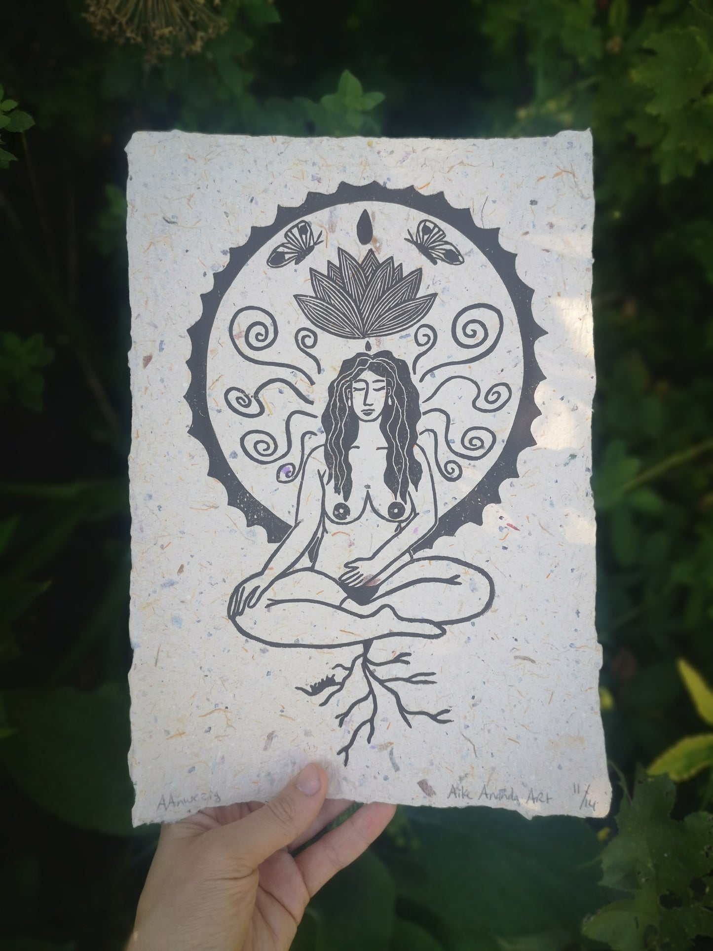 Meditatie print Amsterdam Rotterdam Den Haag Delft Utrecht Zeist Amersfoort Apeldoorn Deventer Zutphen Arnhem Nijmegen Zwolle Groningen Drenthe- Aike Ananda Art