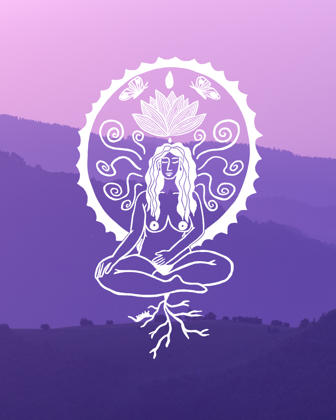 Meditatie sticker Amsterdam Rotterdam Den Haag Delft Utrecht Zeist Amersfoort Apeldoorn Deventer Zutphen Arnhem Nijmegen Zwolle Groningen Drenthe- Aike Ananda Art