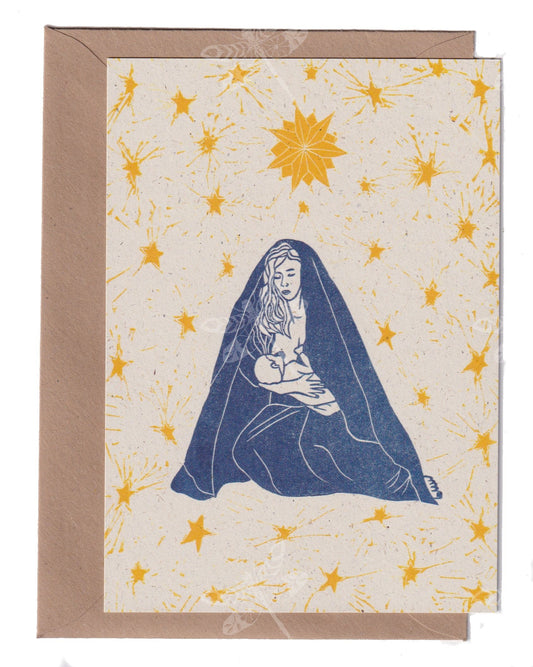 Mother Mary- kerstkaart
