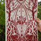 Vrouwen Vortex- Jaspis rood