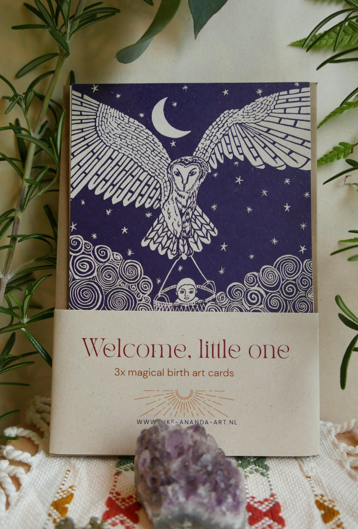 Welcome little one- card pack