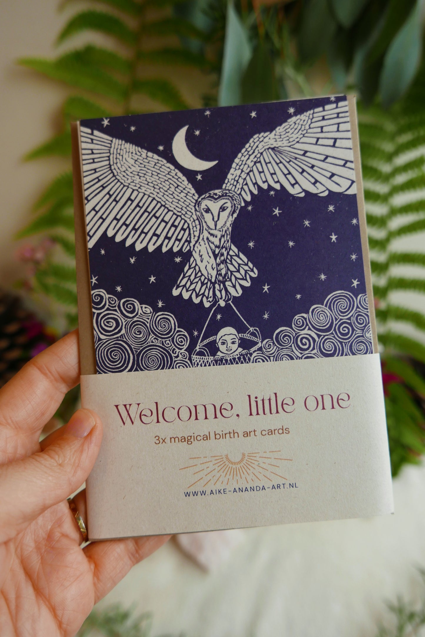 Welcome little one- card pack