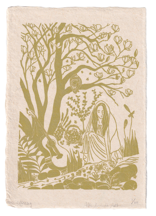 Rituele print Amsterdam Rotterdam Den Haag Delft Utrecht Zeist Amersfoort Apeldoorn Deventer Zutphen Arnhem Nijmegen Zwolle Groningen Drenthe- Aike Ananda Art