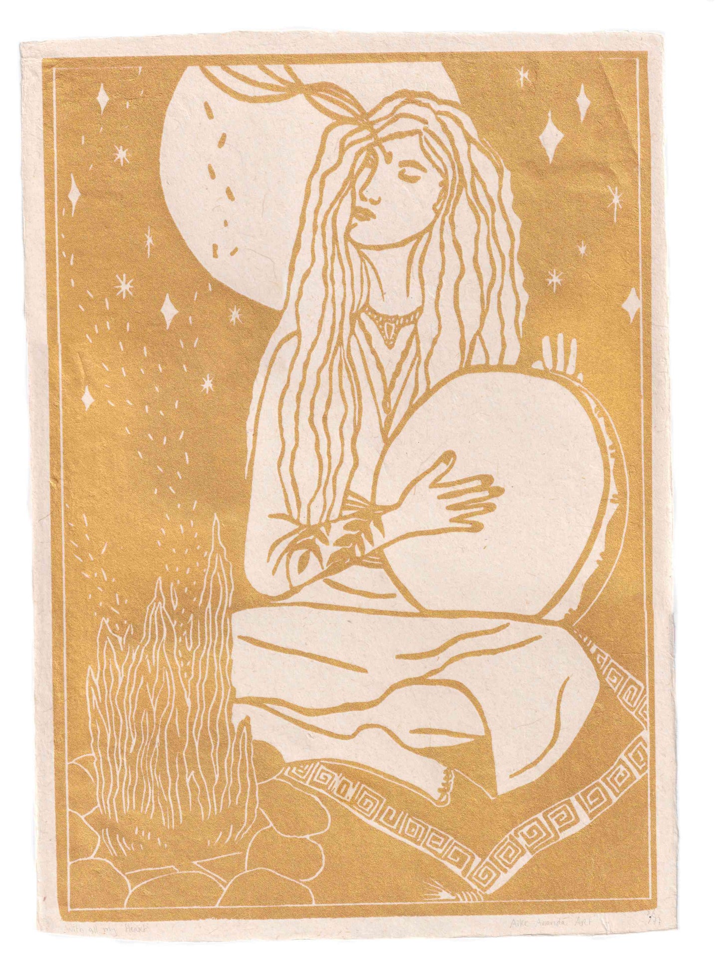 Volle maan magie- Den Haag Amsterdam Hilversum Haarlem Rotterdam Delft Zeist Utrecht Amersfoort Apeldoorn Deventer Arnhem Nijmegen Groningen Zutphen Breda - Aike Ananda Art